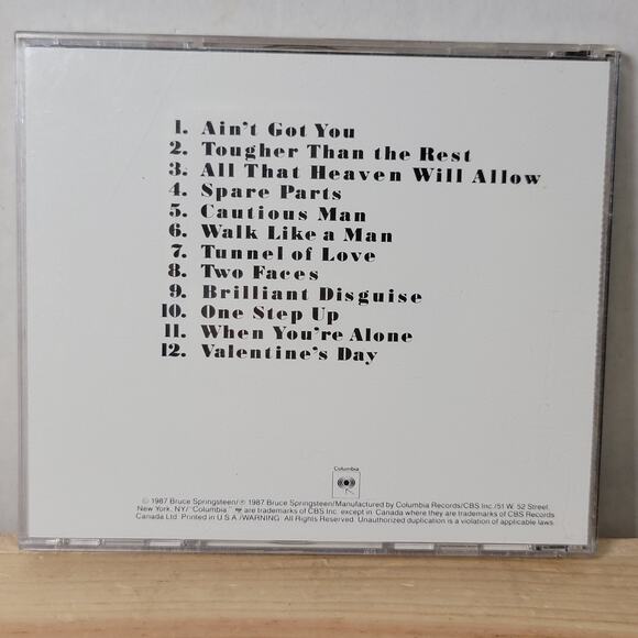 CD Bruce Springsteen - Tunnel Of Love - Picture 4 of 4